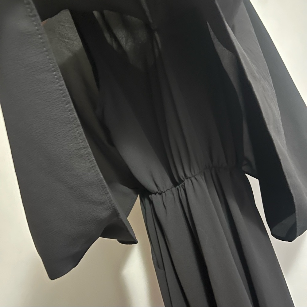 Tyche Black Jumpsuit with Keyhole Scooped Neckline, Women’s size medium - Picture 8 of 12